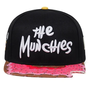 Uus MUNCHies tikitud baseball cap mood, hip-hop, street dance müts puuvillane wild mütsid meeste -, Naiste-universaalne vabaaja mütsid