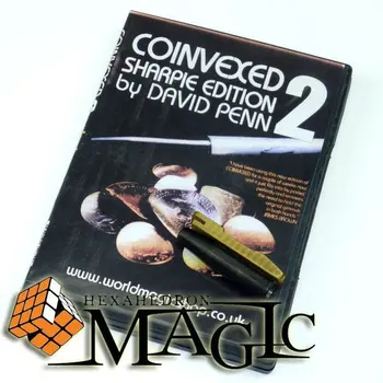 Coinvexed 2.0 Sharpie Edition (koos trikk ja tavaline pliiats), mille on esitanud David Penn /close-up magic kaardi trikk / hulgimüük