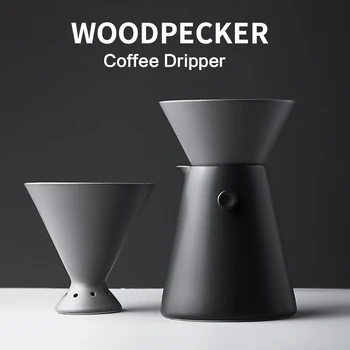 1-4 Keraamilised Tassid Kohvi Dripper Set Stiilis Kohvi Tilguti Filter Cup Alalise Vala Üle kohvimasin Eraldi Seista Filte