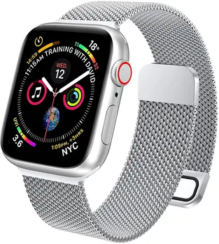 Rihm Apple watch Band 44mm 40mm 38mm 42mm 44 mm Accessorie Magnetic Loop Metallist smartwatch käevõru iWatch serie 3 4 5 6 se