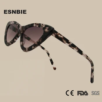 Taat Cat Eye Päikeseprillid Naistele Leopard Brändi Disainer Cateye Prillid Naiste Korter Ülepaisutatud UV400 Tooni Trendikas Oculos Femino
