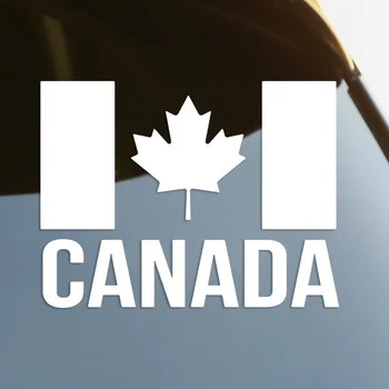 Kanada Lipu Surevad Lõigatud Vinüül Decal Auto Kleebis Veekindel Auto Decors Auto Kere Kaitseraua Tagumise Akna Sülearvuti vali suurus #S60130
