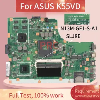 REV.3.1 ASUS K55VD Sülearvuti Emaplaadi SLJ8E N13M-GE1-S-A1 DDR3 Sülearvuti Emaplaadi