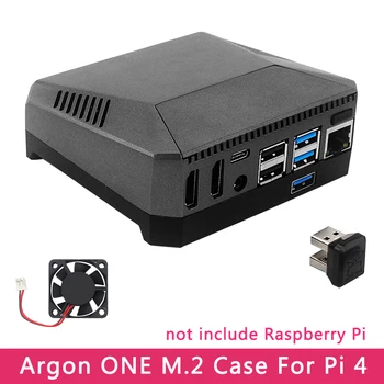 Argoon ÜKS M. 2 puhul Vaarika Pi-4 Mudel B-M. 2 SATA SSD ja USB 3.0 Juhatuse Toetada UASP Sisseehitatud Ventilaator Alumiinium puhul RPI 4