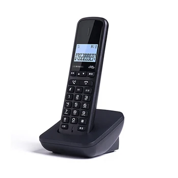 1-Juhtmeta Telefon Telefoni Koju LCD Taustvalgustus, Helitugevuse Reguleerimine, Helistaja ID, 18 Helinad, Intercom, Laiendatav Telefon