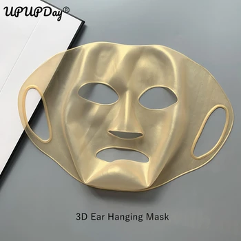 Täielikult Katta Mask Näole 3D Disain, Lift Edendada Maski Imendumise Silikoon Nano Näo Naha Hooldus Anti Kirtsutama Pinguldav Katta Vahendid