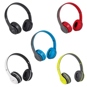 Multifunktsionaalne Traadita Stereo Bluetooth Kõrvaklapid MP3-Mängija, FM-Raadio Peakomplekti, iOS Android Meeste ja Naiste Mikrofon