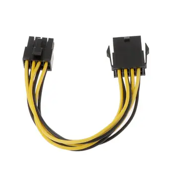EPS 8 Pin Power Extension Cable 8-pin EPS (M) 8-pin EPS (F) 7.9 Kollane + Must W3JD