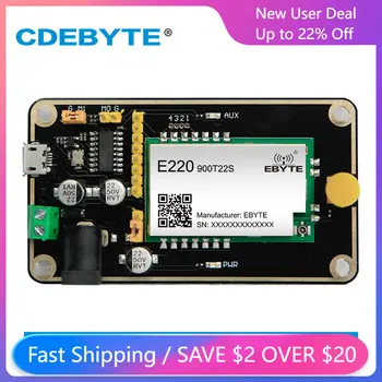 CDEBYTE LLCC68 LoRa Test Juhatuse Moodul 868MHz 915MHz Test Kit USB Liides ja Antenni UART Traadita side Moodul E220-900TBL-01