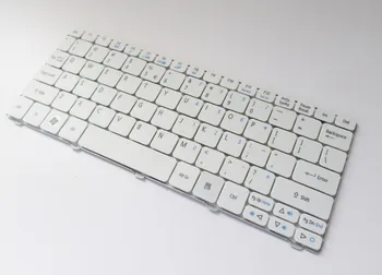 Uus Acer Aspire One D270 AOD270 9Z.N3K82.01D ZH9 PAV01 PAV70 NAV70 Netbook Valge Klaviatuur