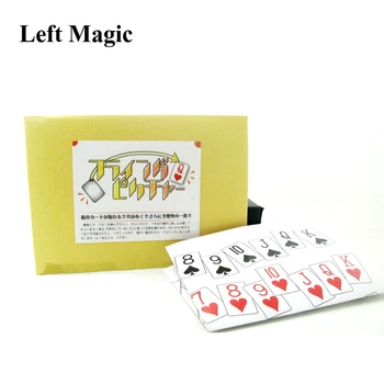 Sõidavad Pilt Magic Trikke Mustkunstnik Ettekuulutus Lähedalt Illusioonid Trikk, Rekvisiidid, Mentalism Ennustus Valitud Kaardi Magic