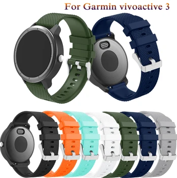 Pehmest Silikoonist Asendamine käevõru watch band Rihma Garmin Forerunner 245/645 Smart Watch bänd Garmin Vivoactive 3 ajavahe mikku