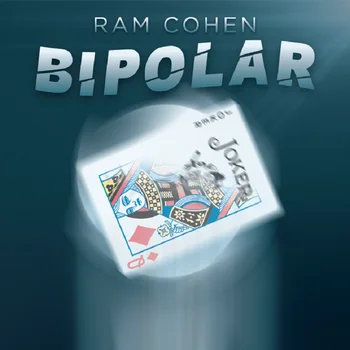 Bipolaarne poolt Ram Cohen Muutmine Värvi Kaardi Bicycle Rider Back mängukaardid Illusioonid Magic Trikk Triki-Rekvisiidid