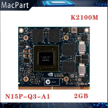 Quadro K2100M 2GB DDR5 VGA videokaart N15P-Q3-A1 Graafika Kaart, X-hoidikut iMac A1311 2010 2011 A1312 2009 2010 2011 aasta