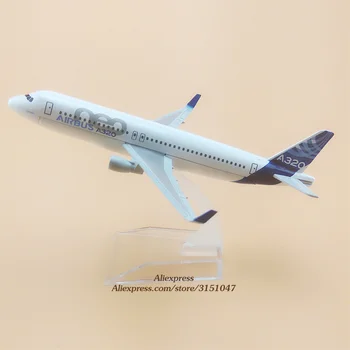 16CM Legeeritud Metallist Prototüüp Air Airbus A320 320 Airlines Lennuk Mudel Lennuk Mudel Diecast Õhusõiduki Lapsed Kingitused, Mänguasjad