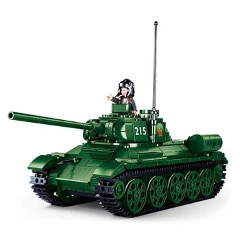 Relvad Sõjalise Tegevuse Joonis 125 Tank Kokkupandud Mudeli Raske Masin Ehitusplokid Armee Sõdurid Tellised Lapsed Mänguasjad Poistele Kingitus