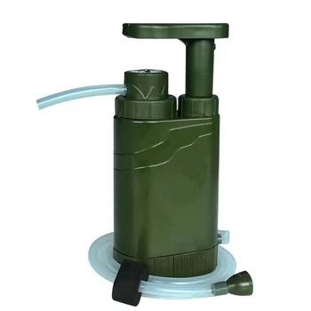 Väljas joogivee filter/Portable veepuhasti+multi fuctions jaoks Explorer/sõjavägi/travel/expeditioner/väli aktivist/matkaja