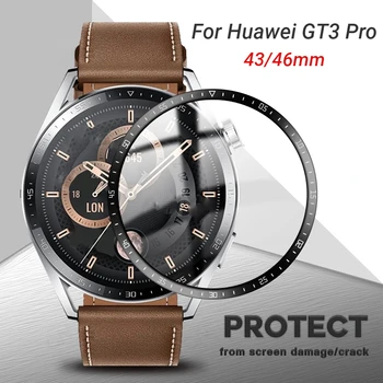 3D Kaardus Pehme Kaitsva Kile Huawei GT 3 Pro 43/46 mm Smartwatch Clear Screen Protector For Huawei Vaadata GT3 Pro