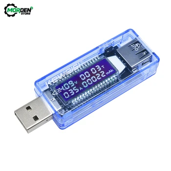 USB-Tester Praegune Pinge Laadija Võimsuse Tester Volt Praegune Pinge Meetri Kellaaeg Mobile Power Detektor Aku Test
