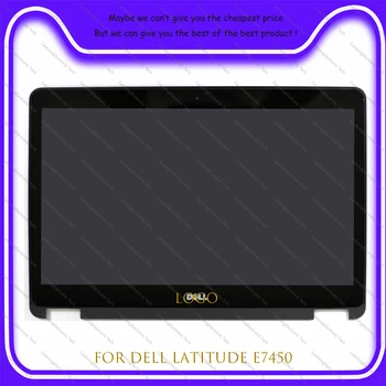 14-tolli FHD 1920*1080 DELL Latitude E7440 E7450 LCD Ekraan Touch Digitizer Sülearvuti Asendamine Assamblee 0VR9H2