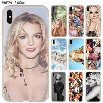 Britney Spears Pehmest Silikoonist Juhul 2020 iPhone 13 11 12 Pro X XS Max XR 6 6S 7 8 Plus SE 2020 Mini Kate