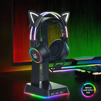 Onikuma x15pro RGB Gamer Peakomplekti PS4 Juhtmega Kõrvaklapid Koos Mikrofoniga Stereo Gaming Headset Üle Kõrva Kõrvaklapid Jaoks PS5 Xbox Mängud