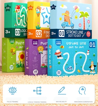 Laste Montessori Mänguasjad Haridus Matemaatika mänguasjad, Joonistus Pliiatsiga Kontrolli Käsi Koolitus Poiss, Tüdruk, Matemaatika Vaste Mängu Raamat