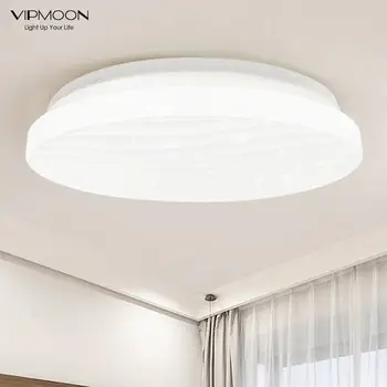 VIPMOON Led Lakke Lamp Ring 220V LED Valgus 48W Köök Luminaria Toas Tuled Võistluskalendri Kaasaegne Pinnale Paigaldatud Home Valgustus