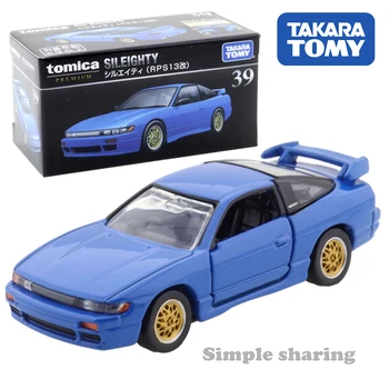 Takara Tomy Tomica Premium 39 Sileighty (RPS13 Kai) Initial D 1:62 Auto Sooja Pop Lapsed Mänguasjad Mootorsõiduki Diecast Metal Model