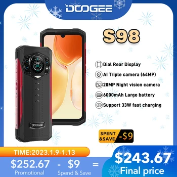 DOOGEE S98 Karm Phone 8+256GB Android 12.0 6.3