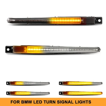 2tk Dünaamiline Kollane LED-pidurituled suunatule BMW 5-Seeria F10 M5 S63N FV91 FV92 FV93 10-16 Car Styling Indikaator