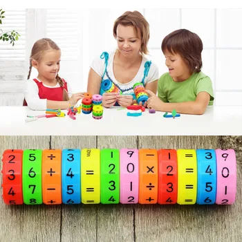 Hot Müük 6 Tk Magnet Montessori Lapsed, Haridus Mänguasjad, Laste Matemaatika Numbrid DIY Kokkupanek Mõistatusi