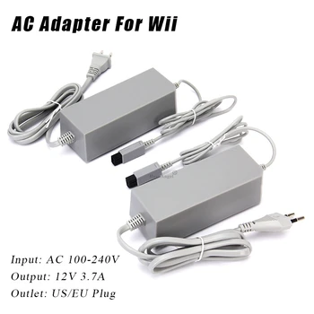 Uus AC Laadija Adapter Wii Konsool 100-240V Kodus Seina Toide US/EU Pistik Adapter Nintendo Wii Host Adapter