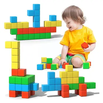 45Pcs Värvikas Cube Magnet Ärevus, Stress Relief Cube Plokid Lapsed Lapsed Naljakas Mänguasjad Parim Kingitus Lastele Mõeldud Mänguasjad Lapsed F9I4