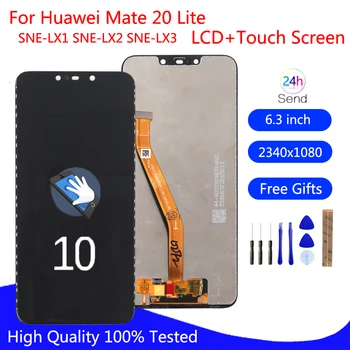 Algne Jaoks Huawei Mate 20 Lite LCD Ekraan Mate20 Lite SNE-LX1 Touch Ekraan Huawei Mate 20 Lite LCD Ekraan Koos Raami