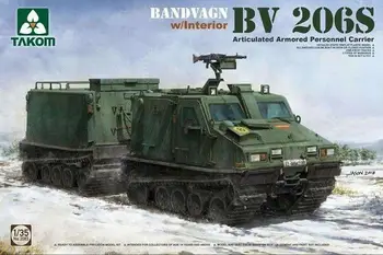 TAKOM 2083 1/35 Mõõtkavas BV 206S BANDVAGN w/Interjöör koguda