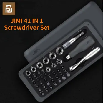 Youpin JIMI 41 1 Screwdriver Set S2 Magnet Bitti Ratchet Mutrivõti Kit DIY Kodumasinate Remont Vahend Kodu Maja Seadmed, Tööriistad