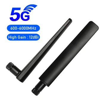1tk 3G-4G-5G Antenn Kõrge Saada 12dBi 600-6000MHz SMA Isane Traadita Võrgu Kaart Wifi Ruuter Kõrge Signaali Tundlikkus