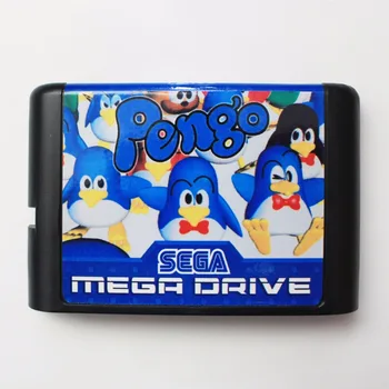 Pengo 16 bit MD Mäng Kaardi Jaoks Sega Mega Drive Jaoks Genesis