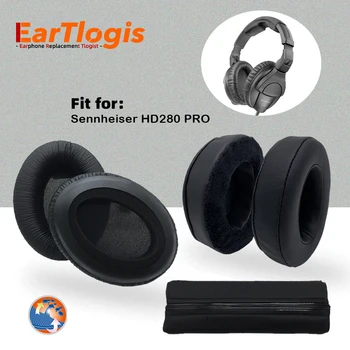 EarTlogis Varuosade jaoks Sennheiser HD280 PRO HD-280 Peakomplekt Kõrvapadjakesed Kaitseraua Earmuff Kate Padi Tassi padi Peapael