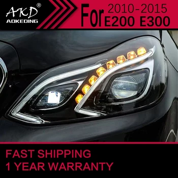 Auto Tuled Benz W212 LED Vilkur 2010-2016 E200 E300 E260 Pea Lamp Päevatuled Projektori Objektiivi Mootorsõidukite Tarvikud