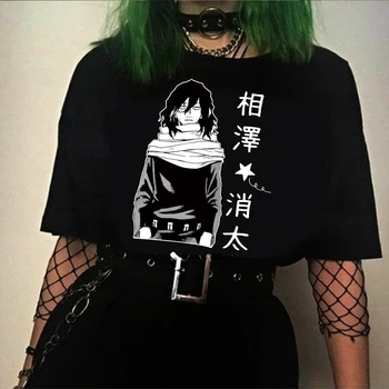 Shota Aizawa T-Särk, Minu Kangelane Akadeemiliste Ringkondade Streetwear Jaapani Anime Tshirt