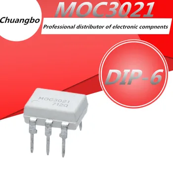 10TK/PALJU MOC3021 DIP6 3021 DIP Optocoupler Lsolator Uus SIP-6