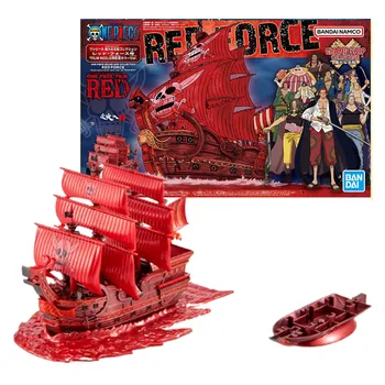 Bandai Tõeline One Piece Anime, Joonis Grand Laeva Punane Jõu Kogumise Mudeli Anime Tegevus Joonis Mänguasjad, Vaba Shipping Esemed