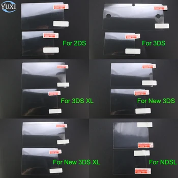 YuXi 10tk Top Alumine Lcd Ekraan, HD Selge kaitsekile Pind Guard Kaas Nintend Uus 3DS XL LL 2DS jaoks NDSL