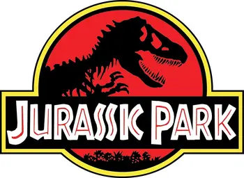 Värvikas Jurassic Park Kleebis Vinüül Decal Safari Dinosaurus Suur 13cmx13cm
