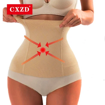 CXZD Talje Treener Korsett kaalulangus Kõtu Body Shape Õmblusteta Hip Naiste Shapewear Modelleerimine Vöö Salendav Vöö