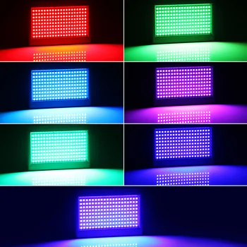 180 LED Strobe Flash Light Sound Control Aktiveeritud, Kiirus Reguleeritav Etapp Disko DJ Kodu Poole Ktv Pulm Valgustus Mõju