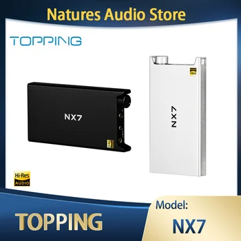 Topping NX7 kaasaskantav NFCA tasakaalustatud kõrvaklappide võimendi koos 1400mW väljundvõimsus ja 3,5 mm 4.4 mm sadama 20H aku eluiga