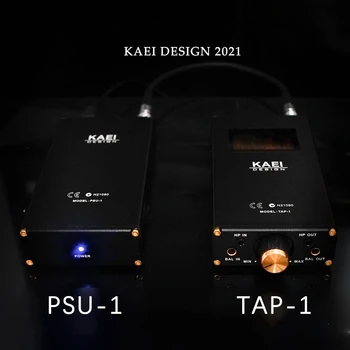 Algne KAEI PUUDUTA-1 Kaasaskantav Desktop Täielikult Tasakaalustatud Kõrvaklappide Tube Amp 4900MW + PSU-1 Hifi Lineaarne toiteallikas (Eelnevalt müük）
